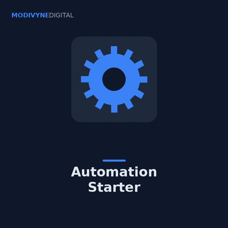 Automation Starter