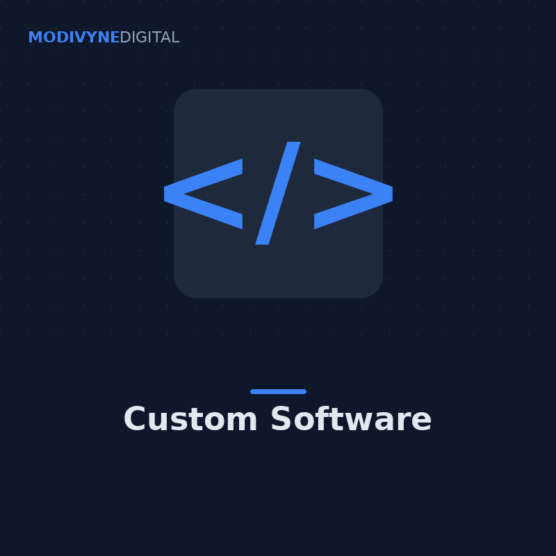 Custom Software Development